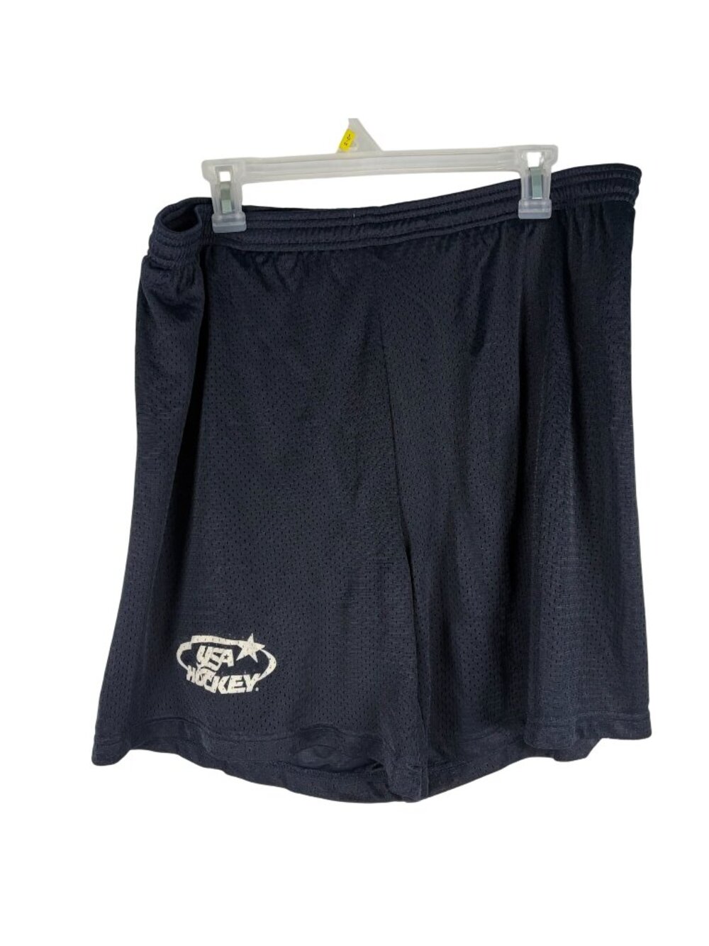 USA Hockey Gym Shorts Mens Size XL Blue Winter Olympics
